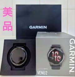 美品】GARMIN VENU2 ブラック ほぼ未使用【箱、袋つき】 - メルカリ