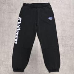 極美品】チャレンジャー XL スウェットパンツ 黒 サイドロゴ 長瀬智也