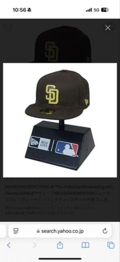 ニューエラ　ガチャ　サンディエゴ・パドレス 59FIFTY キャップのサムネイル