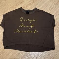 スワップミートマーケット Tシャツ ブラウン　110センチのサムネイル