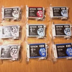 EPSON 純正インクカートリッジ 50ml 9個セットのサムネイル