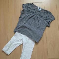 新品レース カットソー 120cmのサムネイル
