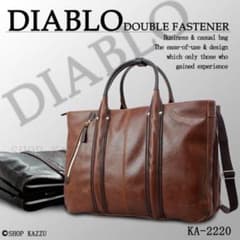 DIABLO KA-2220 トートバッグ ブラック 赤ステッチ DIABLO KA-2220 トートバッグ ブラック 赤ステッチ - メルカリ