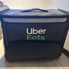 Uber Eats 配達バッグ 黒 仕切り付きのサムネイル