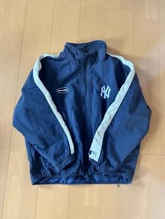 値下げ可能 希少 Perushux MLB スタンドネックナイロンブルゾン - メルカリ
