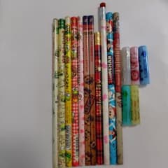 昭和平成レトロ 鉛筆 11本 サンリオ サンエックス まじかるタルるート