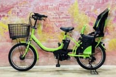ZK4221 電動自転車 ヤマハ パスバビー 子供乗せ 20インチ 送料無料