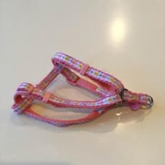 犬用♡可愛い花柄ハーネス 小型犬用 ♡ドギーマンSSサイズ  新品〔お試しのみ〕のサムネイル