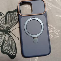 iPhone用ケース スタンド機能付き ネイビーのサムネイル