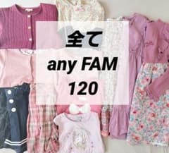 【全てany FAM】美品多数あり 120cm 13点 匿名配送のサムネイル