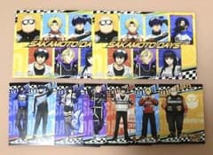 SAKAMOTO DAYS レーサー 特典ミニカード7点＋特典イラストカード2枚
