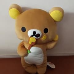 리락쿠마 네코로비 봉제인형 XL 프리미엄 벌꿀의 숲의 수확제