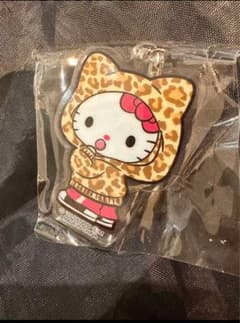 ハローキティ ヒョウ柄キーホルダーのサムネイル
