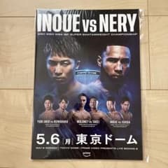 INOUYE vs NERY 東京ドーム　パンフレットのサムネイル