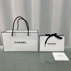CHANEL シャネル ショッパー 紙袋 ラッピング2枚セット - メルカリ