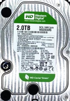 Western Digital WD20EARS 2.0TB HDDのサムネイル