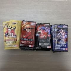 ワンピースカード　未開封パック まとめ売り　受け継がれる意思　世界最強の戦士のサムネイル