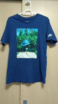 ナイキ　Tシャツ　ネイビー　プリントのサムネイル