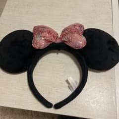 ディズニー　カチューシャ　ミニーマウス