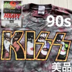 001美品 KISS キッス 1996年製 ヴィンテージ Tシャツ タイダイ - メルカリ