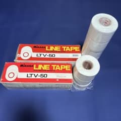 ミカサ　ラインテープLTV-50 8巻　白のサムネイル
