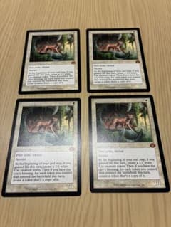 オセロットの群れ　英語　4枚セット　MTG MTG オセロットの群れ 旧枠 英語 4枚 モダンホライゾン 3 - メルカリ