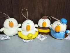 ぽちゃガチョ！ わくわくおでかけ ぬいぐるみ 全4種セット
