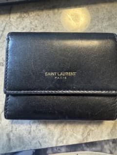 SAINT LAURENT 三つ折り財布 ブラックのサムネイル