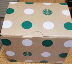 スタバのケーキの箱のサムネイル