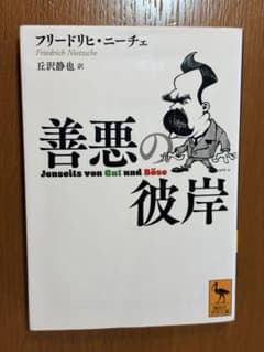【美品】善悪の彼岸 フリードリヒ・ニーチェ 講談社学術文庫 哲学 ドイツのサムネイル