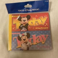 東京ディズニーリゾート Today メモ 2個セットのサムネイル
