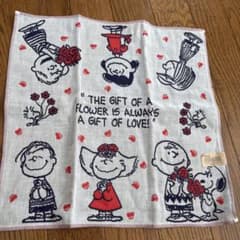 Vintage PEANUTS タオルハンカチ スヌーピーのサムネイル