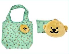 【未使用】ラッコズ　ぬいぐるみポーチ付き エコバッグのサムネイル