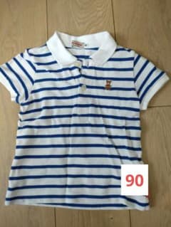 ミキハウス　ポロシャツ 90のサムネイル