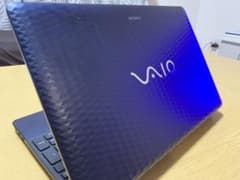 VAIOノートパソコン ネイビー ダイヤ キラキラのサムネイル