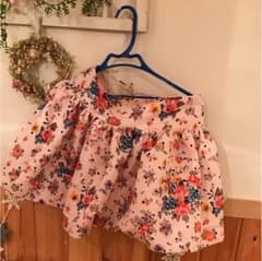 レッドヴァレンティノ花柄ミニスカート２点のサムネイル