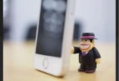 笑ゥせぇるすまん　スマホスタンド　レトロ雑貨のサムネイル