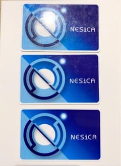 NESICA ネシカ　カード　5枚のサムネイル