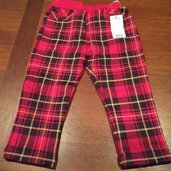 キッズ チェックパンツ90のサムネイル