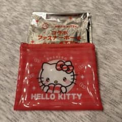 スシロー ハローキティ コラボ ファスナーポーチ 第1弾のサムネイル