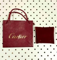 Cartier ☆ Shopper bag & watch (accessory) case Cartier