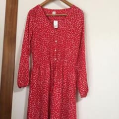 前開きワンピース　タグ付きのサムネイル
