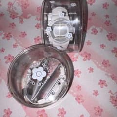 ミ*ル様 MARY QUANT デジタル腕時計 ホワイト マリンウォッチ☆2個 