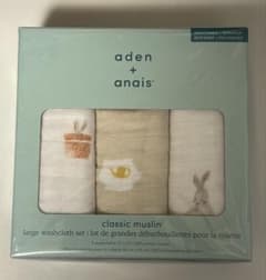 【新品】エイデンアンドアネイaden + anais ガーゼタオル 3枚セットのサムネイル