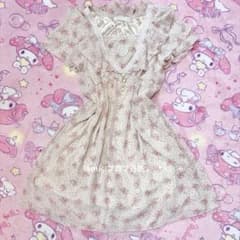 リズリサ系♡花柄ワンピース♡森ガール姫カジフェアリーグランジ