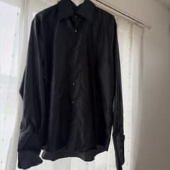 MAZZO ドレスシャツ ブラック LLサイズのサムネイル