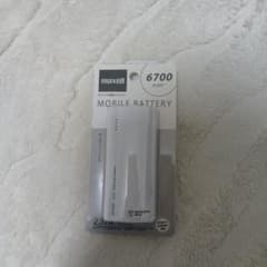 maxell モバイルバッテリー 6700mAhのサムネイル