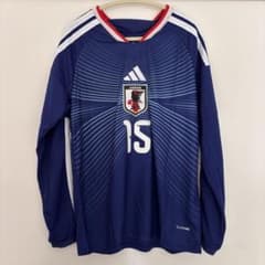 日本代表 2026モデル 鎌田大地 #15 長袖 ユニフォーム サッカー W杯