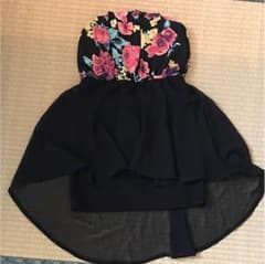 ワンピース 花柄 ベアワンピのサムネイル