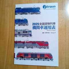 2025全国貨物列車機関車運用表のサムネイル